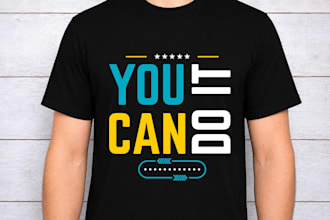 do custom t shirt design and graphic t shirt design