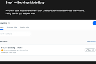 set up a zapier automated booking system with appointment reminders