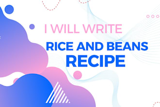 create rice stew beans recipe