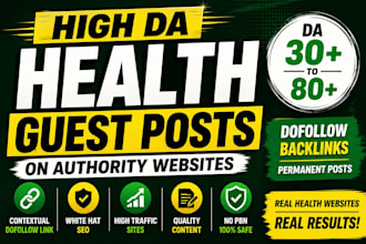 publish health guest posts on high da medical websites with dofollow backlinks