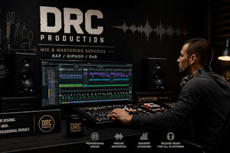 do hiphop, rap and rnb mastering