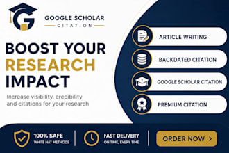 increase citation on your google scholar profile