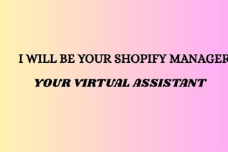 be your shopify manager