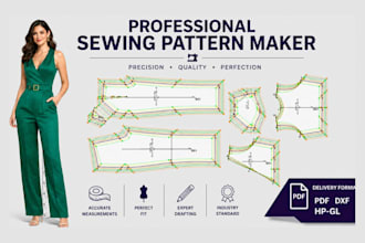 be your professional digital sewing pattern maker