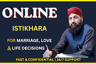 do online istikhara for marriage, love, and life decisions