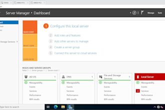 install and configure active directory in windows server
