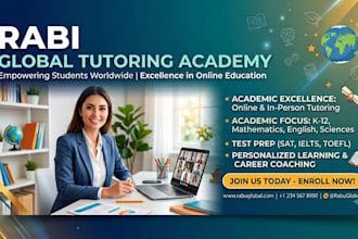 be your professional online tutor and teacher