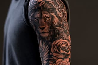 create custom tattoo design, tattoo sleeve art