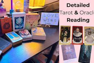 do a tarot and oracle reading for guidance in your life