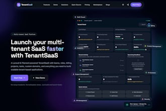 build a multi tenant laravel saas web application