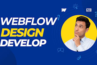 design, redesign webflow website or figma to webflow