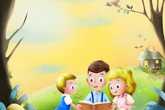 kids book formatting and picture book interior design