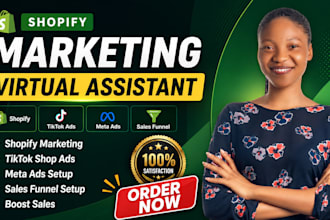 boost shopify sales with shopify marketing, sales funnel and facebook ads