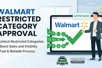 help you get walmart marketplace restricted category approval