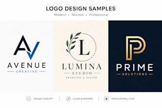 design a modern minimalist logo your business