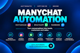 setup many chat chatbot automation 4 whatsapp facebook instagram n8n make com