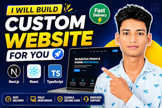 build modern business website