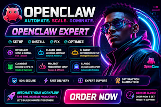 openclaw setup instal fix clawdbot moltbot claude code ai agent claude expert