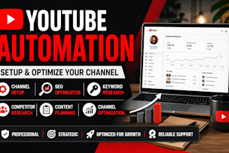 setup and optimize your youtube automation channel with SEO