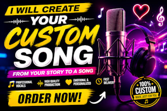 produce personalized gift songs for special occasions, birthdays, anniversaries