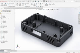 design plastic parts for injection molding and manufacturing