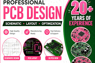 do circuit schematic pcb design program esp32 write firmware prototype kicad pcb