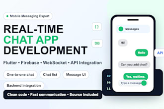 develop a real time chat app or messaging feature