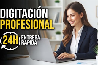 digitación, ingreso de datos