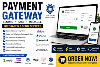integrate fix payment gateway for shopify wordpress woocommerce