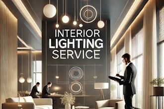 do professional lighting design for stunning interiors