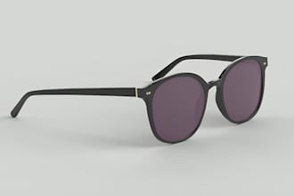design sunglasses and eyewear, manufacturing ready 3d files