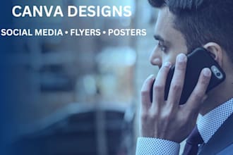 design professional canva graphics