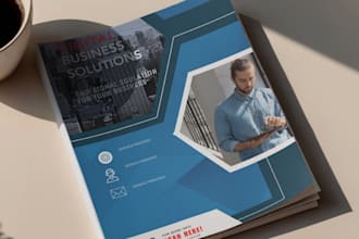 design professional, modern and business flyer