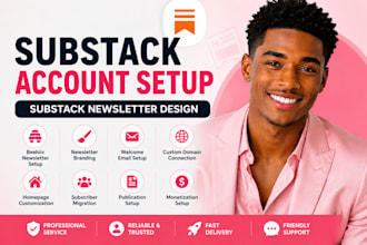 setup substack account substack newsletter design substack beehiiv newsletter