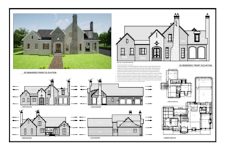 draw architecture drawing, 2d floorplan in autocad