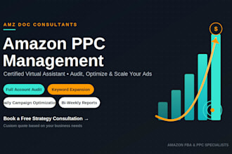 be you amazon PPC expert to manage sponsored ads