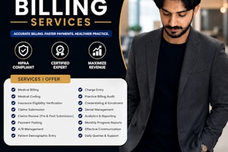 be your healthcare medical billing expert on fiverr
