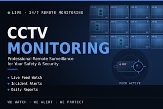 monitor your cctv security cameras remotely 24 7