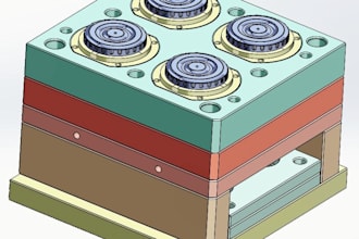 design plastic injection molds and edm electrodes in solidworks