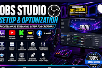 setup obs studio for twitch youtube kick live streaming and obs setup streaming