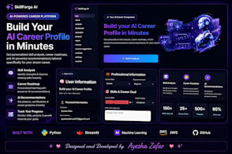 build ai streamlit web apps