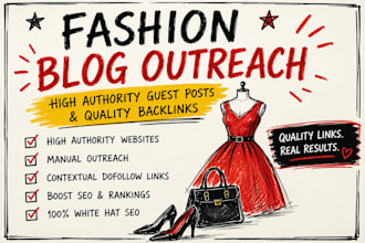 build fashion backlinks for fashion SEO and higher google rankings