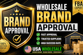 get a wholesale brand approval