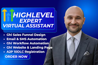 go highlevel crm automation ghl automation gohighlevel virtual assistant VA a2p