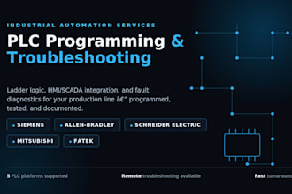 do plc troubleshooting and programming