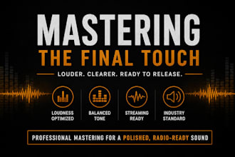 master your song to industry standard quality