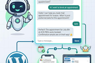 add an ai chatbot receptionist to your wordpress website