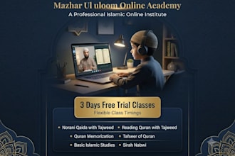 be your professional online quran teacher and learn quran with tajweed
