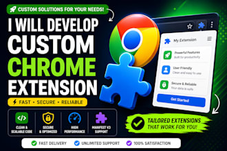 develop a custom chrome extension for your business