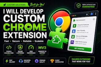 develop a custom chrome extension for your business